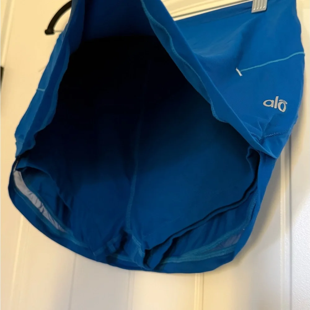 Alo Blue Athletic Skirt